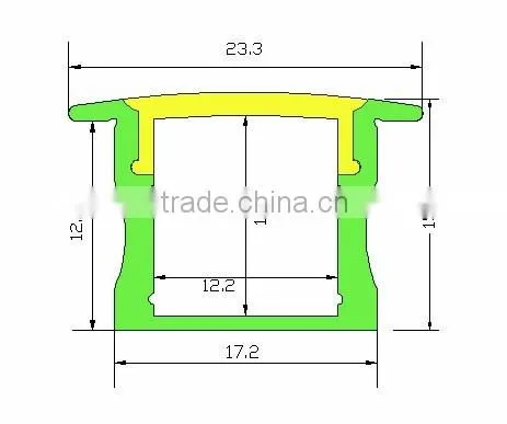 Anodising Surface Aluminum Profile for Led Strip SML-ALP003 photo-3
