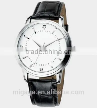 Men's/Women's Fashion Leather Band Couples Quartz Wrist Watch Sales Gift photo-5