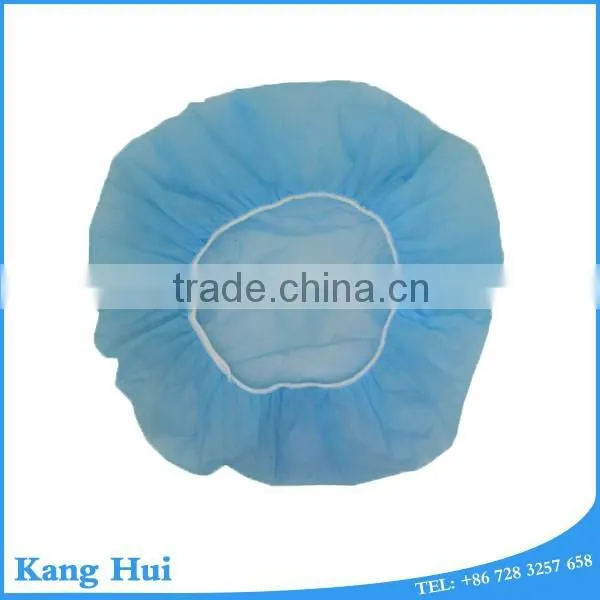 2015 New Disposable Shower Cap Non Woven Bouffant Cap photo-3