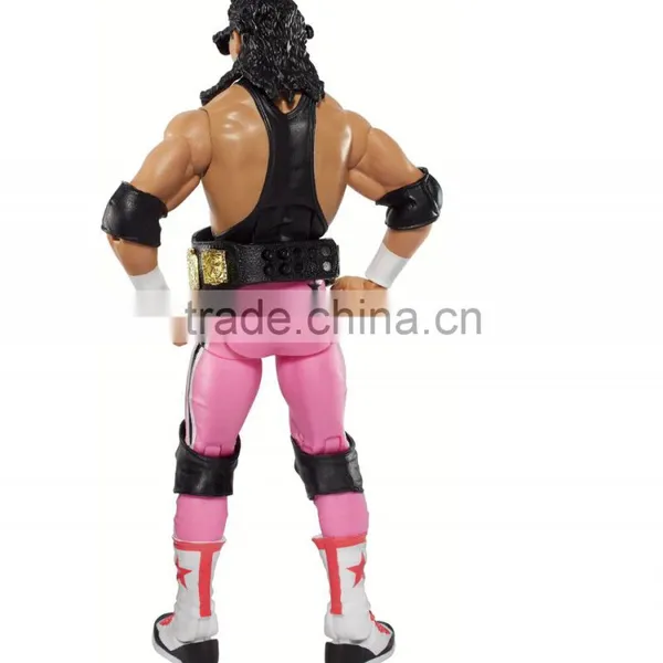WWE Elite Flashback Hart Foundation Bret Hart Figure photo-2