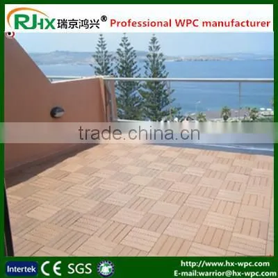 Outdoor Compoiste Plastic Deck Floor Covering With Crack-resistant photo-2