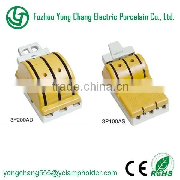 Single Throw 60A 3pole Electric Porcelain Knife Switch photo-4