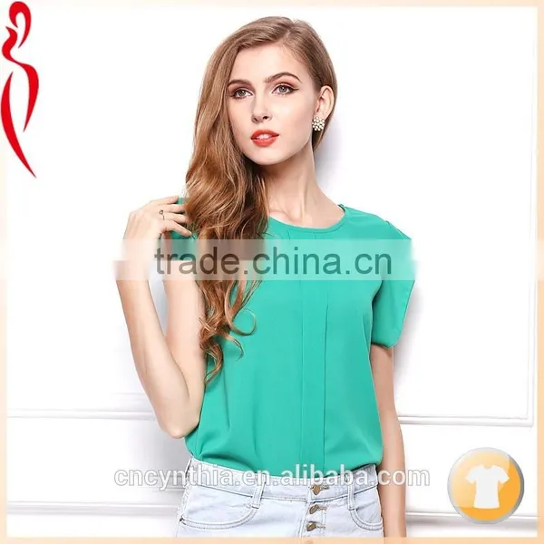 OEM/ODM Guangzhou Ladies Clothing Casual Top photo-4