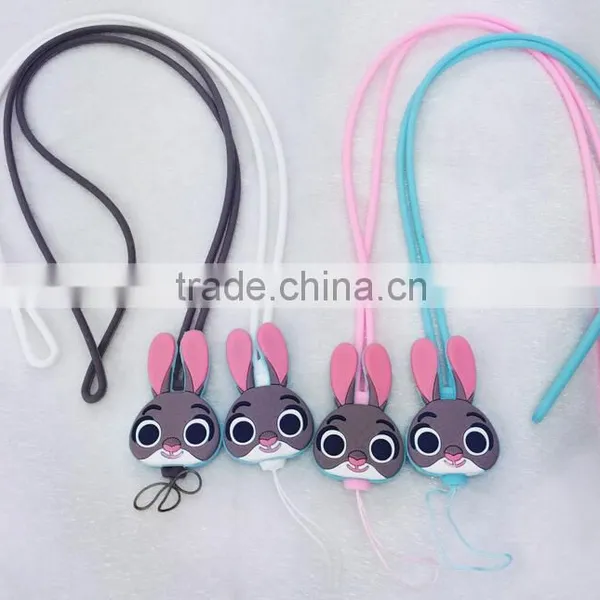 2016 Cute Silicone Mobile Phone Strap photo-4