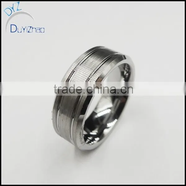 2015 Latest Design Jewelry Fashion Tungsten Rings for Men