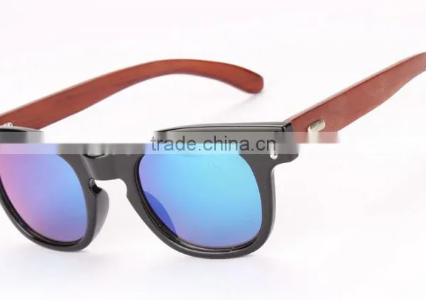 JMP626 Plastic Kids Wood Sunglasses photo-3