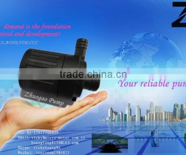 Pot Plant dc Mini Water Pumps (4-12vdc, Low Power Consumption, Safe and Works Quietly) photo-3