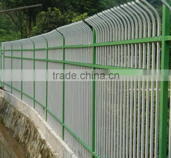 High Quality Zinc Steel Pipe Metal Fencing photo-3