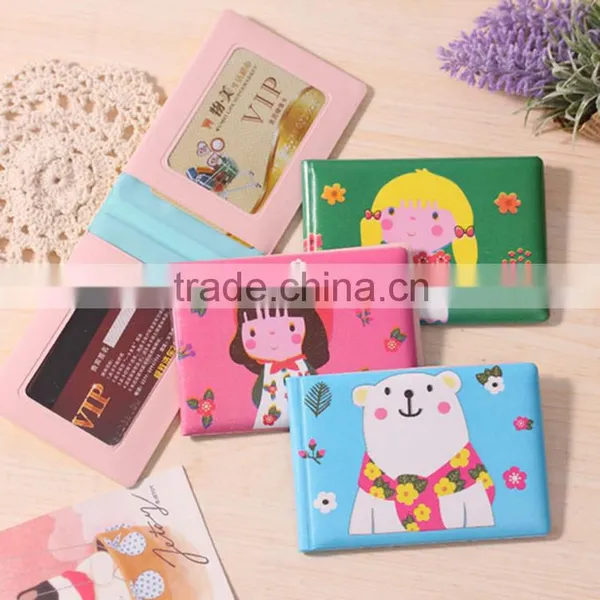 Promotion Cheap Plastic Gift Lovely Flower Print Card Holder Made in China Supplier's Choice photo-5