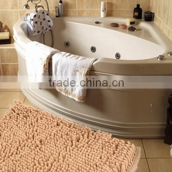Microfiber Chenille Bath Rug photo-5