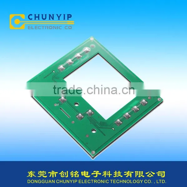 PCB Assembly Metal Domes and LEDs