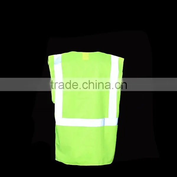 ANSI Orange Yellow High Visibility Work Safety Uniform Reflective Workwear With Pockets photo-3