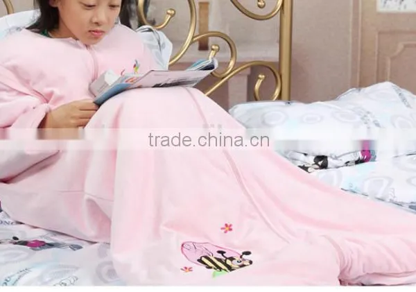 Luxury Gold Silk Baby Sleeping Bag photo-2
