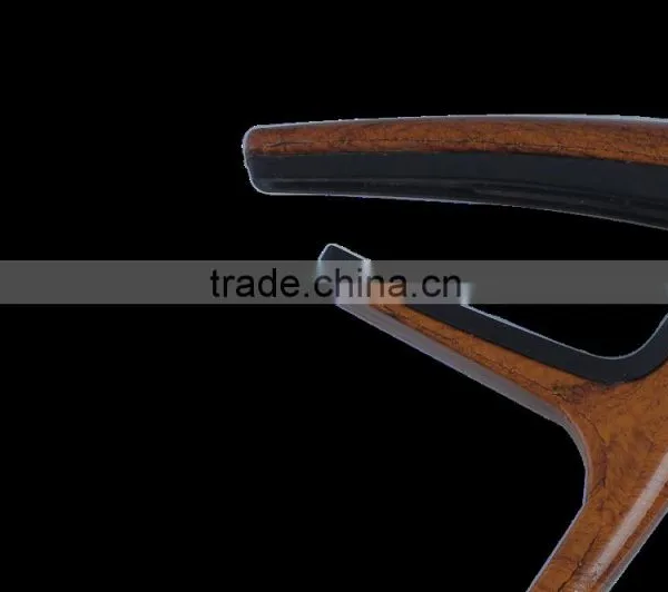 Top Quality Smooth Surface Finish With Good Strong Spring Guitar Capos in Wooden Style photo-4