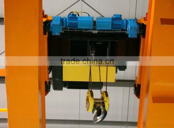 Hot Sale Light-weight and Automation Type Electric Hoist Bridge Crane 1-100t ISO Certificate Provided photo-2