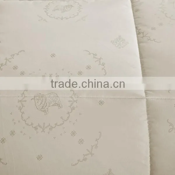 Anhui Home Textile Manufacturer OEM Patchwork Bed Sheet Wool Cashmere Quilt photo-3