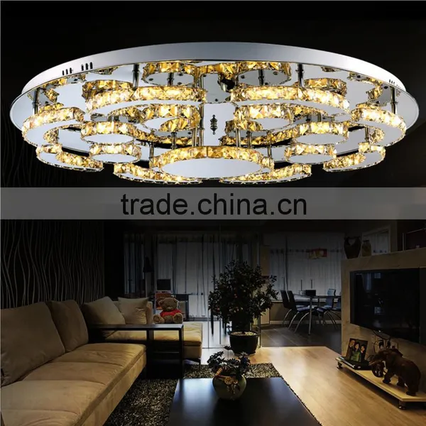 59W 230V LED Ceiling Lamp Modern SMD5730 Luxury Crystal Ceiling Lights photo-3