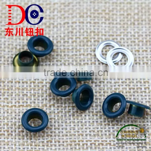 Colored Color and Nickel-Free Feature Brass Metal Shoe Eyelets photo-5