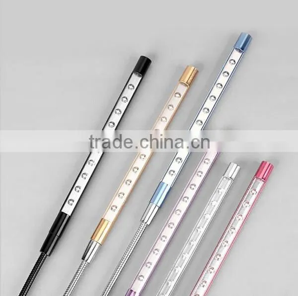 Metal USB LED Light Lamp 10LEDs Flexible Variety of Colors for Notebook Laptop PC Computer photo-4