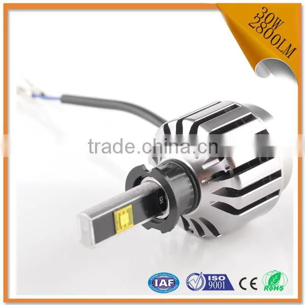 2016 New Launched 30W 2800LM Brightness h3 Headlight Bulb for Car photo-2