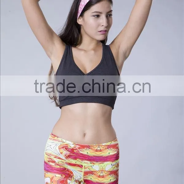 2014 High Quality Custom Design Bodybuilding Clothing Sexy Crop Tops photo-3