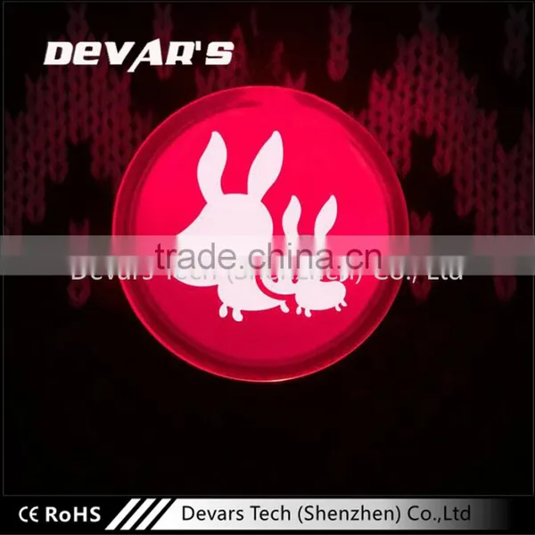 Wholesale Custom Flashing Led Light Badges Quality Choice photo-5