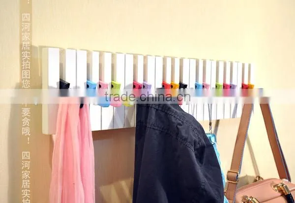 Direct manufacturers to export fashion creative arts piano hooks wall act the role ofing coatrack 60 cm hanging hook