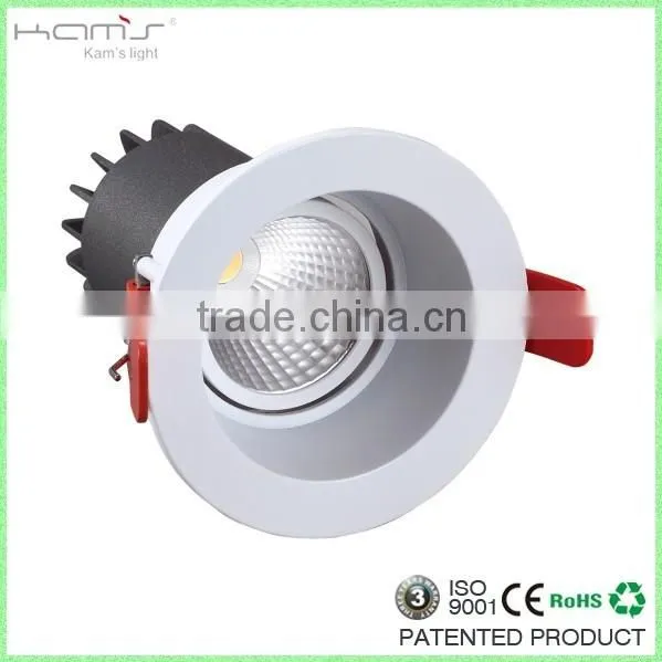 Recessed Mounting 8W LED Downlights / 3 Years Warranty Rotatable COB LED Downlight photo-2