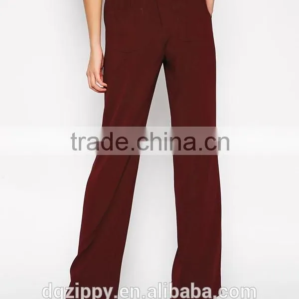 High Rise Waist Wide Legging Pants photo-5