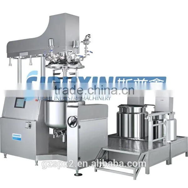 Sipuxin Vacuum Homogenizing Emulsifying Mixer for Shampoo/liquid Soap/detergent/pesticide/mixing Machine photo-3