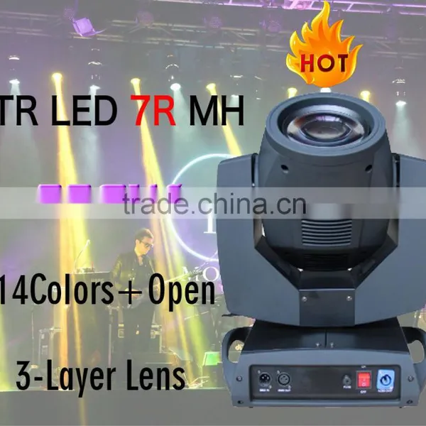 7r DJ Equipment Super Brightness Gobo Wheel Color Stage Strobe Effect Lights photo-2
