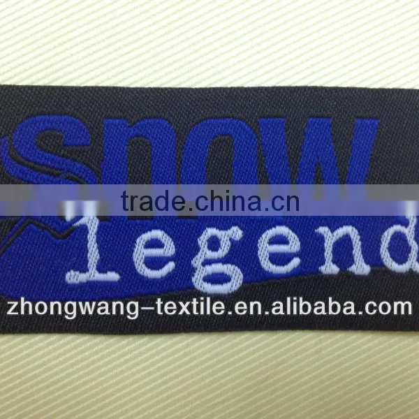 Customized Polyester Woven Label for Ski Suit
