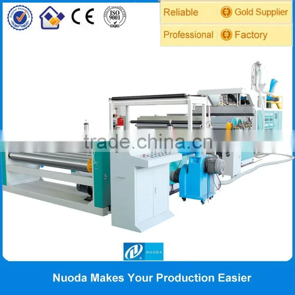 High Output Plastic Membrane Extruding With Corona Treatment photo-6