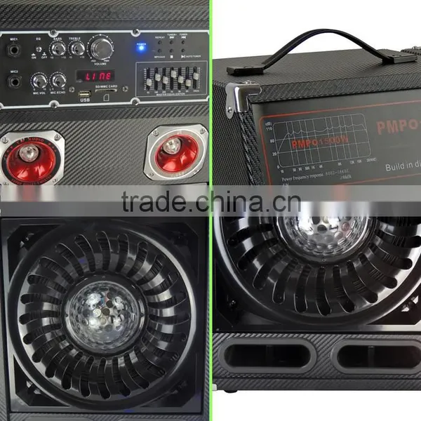 Wholesale 2.0 Outdoor Professional Stage Portable dj Speaker Ball Lights photo-5