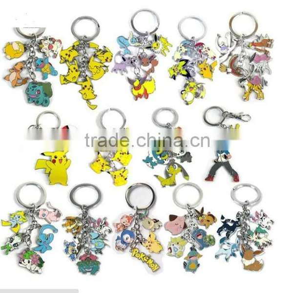 Pikachu Keychain Pokemon Key Chain photo-6