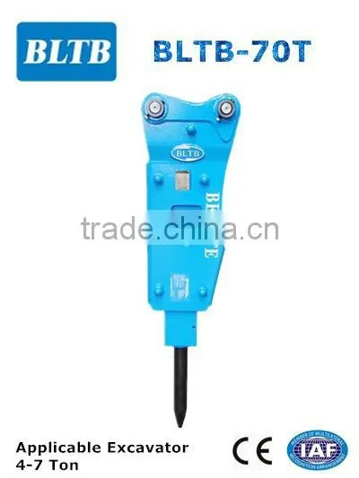 GOOD QUALITY 70MM CHISEL HYDRAULIC JACK HAMMER FOR 4-7T EXCAVATOR photo-3