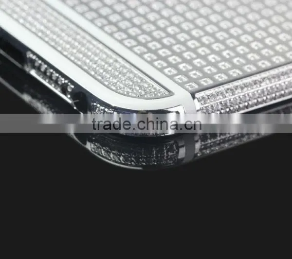 Silver Electroplating for IPhone 6 24k Gold Plated Crystal Housing photo-3