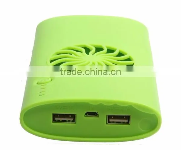 Whosale Manufacturer Travel Fans Power Bank for All Smartphone 2016 Hot Item