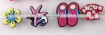 China Wholesale Soft PVC Shoe Button Buckles photo-6