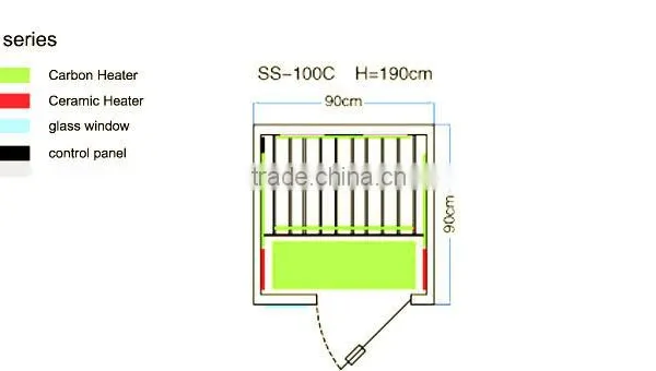 1 Person Easy Established Far Infrared Inflatable Indoor Steam Sauna Room for Health Care (RoHS/CE/ISO/TUV) photo-5