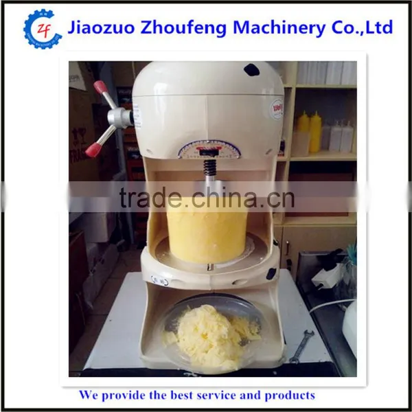 Good Quality Automatic Sundae Ice Cream Snow Flake Making Machine Ice Block Shaving Machine Ice Crushe(website:lisa@jzhoufeng.com) photo-4
