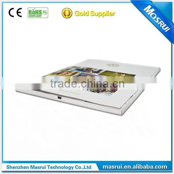 2014 Wholesale Video Cards, USB Video Booklet / LCD Video Brochure for Wedding photo-2