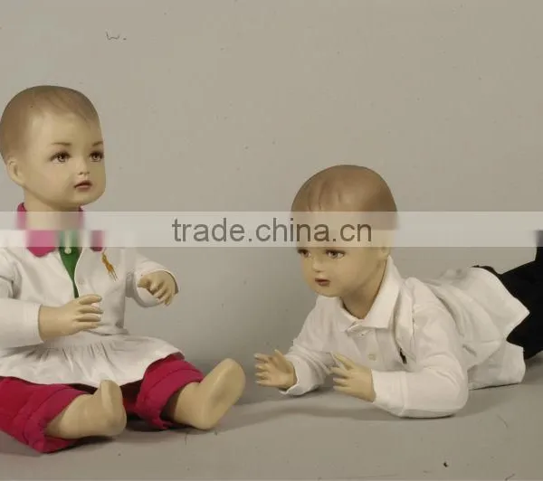 Lifelike Baby Mannequins for Infant Clothes Display