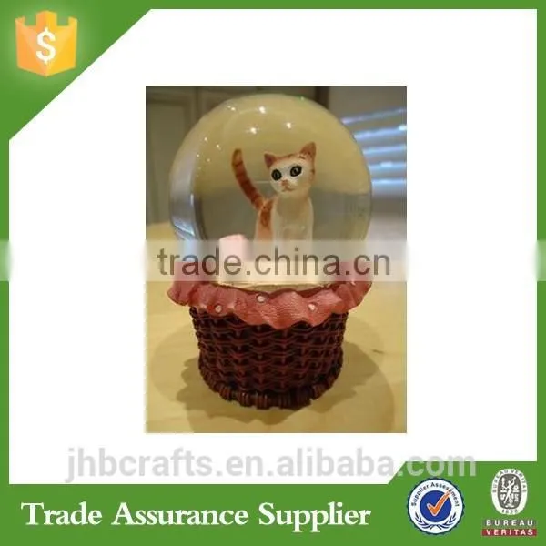 2015 Souvenirs Snowball Glass Snowball With Resin Craft