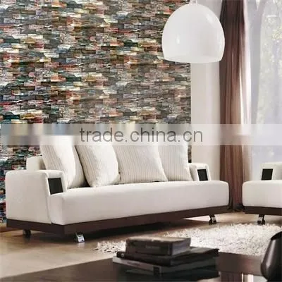 Brick Design 3D Brick Wall Paper PVC Wallpapers photo-6