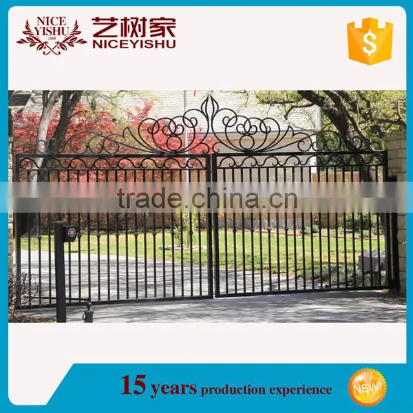 Models of Gates and Iron Fence ,wrought Iron Driveway Gate photo-3
