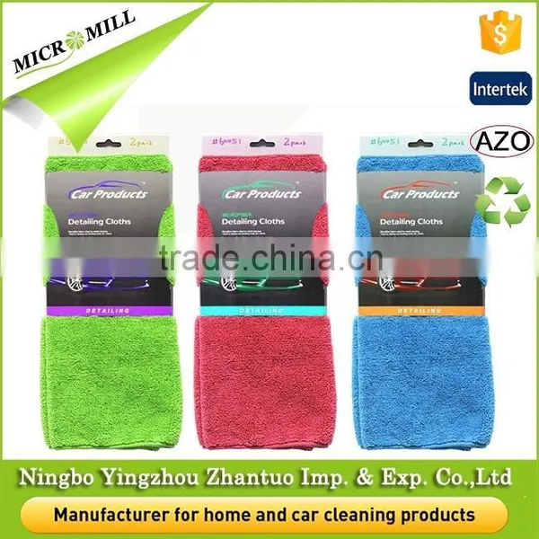 Print Car Wash Towel Drying Detailing Microfiber Car Wash Towel photo-3