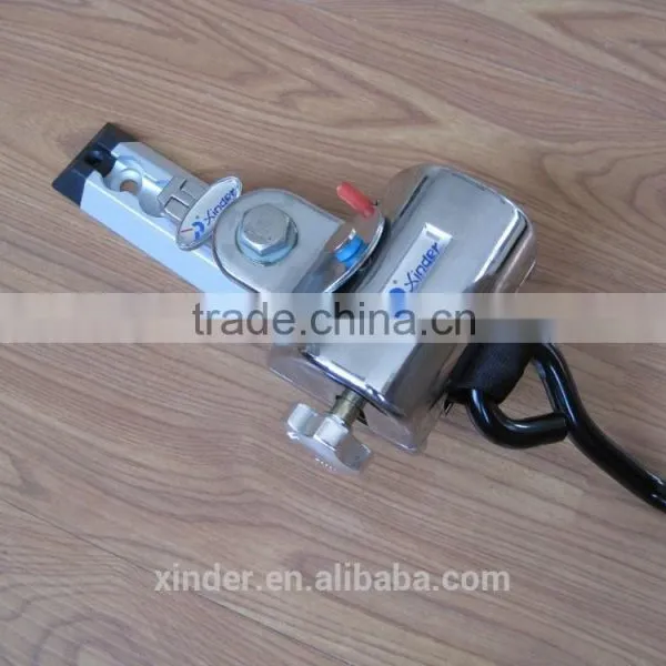 X-801-1 Surface Wheelchair Restraint System Locked in Notched Tracks photo-5