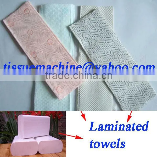 Printing High Speed Automatic V Towel Paper Tissue Folder Machine photo-4