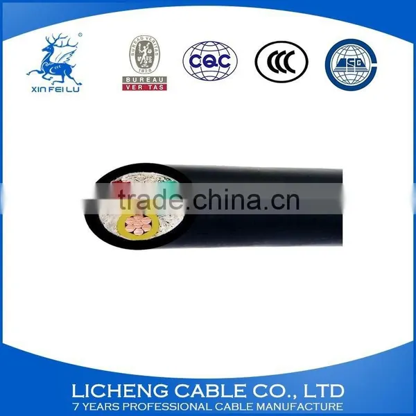 Copper Conductor XLPE Insulated PVC Sheathed Power Cable Electric Copper Cable 3 Core 10mm2 photo-2